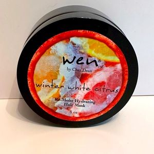 NWT, WEN, Winter White Citrus ReMoist Hydrating Hair Mask 8oz Supersize
